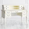 Кабинетный стол пристенный R111M-K02-G Romantic Gold 