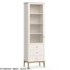 Шкаф книжный малый 3 ящика L Альтэ Pr129LD-gold ПРИМО Голд 