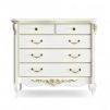 Комод бельевой 5 ящиков R109g Romantic Gold 