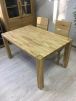 Стол обеденный Аляска (160) из массива дуба ст. 40/ ПН.90х90 SR 