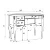 Кабинетный стол пристенный APs111SR-K04-S Atelier Home 