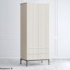 Шкаф 2 двери Pr099B1T Primo 