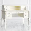 Кабинетный стол пристенный R111M-K02-G Romantic Gold 