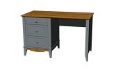 Стол Пенни письменный NN 120 серый 7046/антик 24 