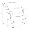 Кресло Перфетто M11-B-0387 
