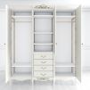 Шкаф 3 двери R623E-K02-G Romantic Gold 