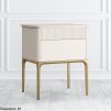 Консоль малая Pr068AT-gold Primo gold 