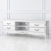 Тумба ТВ широкая S151-K00-S Silvery Rome 