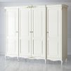 Шкаф 4 двери R624-K02-G Romantic Gold 