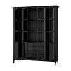 Шкаф для книг Квадро-С 422С/04 (Блэк 9) 