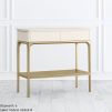 Консоль с полкой Pr084AT-gold Primo gold 