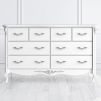 Комод широкий 8 ящиков S134-K00-S Silvery Rome 