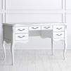 Кабинетный стол пристенный S111M.2S-K00-S Silvery Rome 