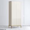 Шкаф 2 двери (вариант наполнения 2) Pr099A2T-gold Primo gold 