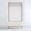 Шкаф 2 двери Pr019B1T-gold Primo gold 