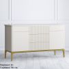 Комод средний Pr117ET_Pr118ET-gold Primo gold 