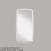 Зеркало прямоугольное 50*100 Pr047A Primo 