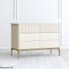 Комод малый Pr006CT_Pr106CT-gold Primo gold 