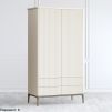 Шкаф 2 двери Pr019B1T Primo 