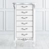 Комод высокий 6 ящиков S108-K00-S Silvery Rome 