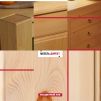 Кровать Дания 120 бесцветный лак