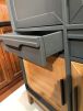 Тумба 22 Гранада графит/браун 