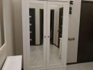 Шкаф 2х дверный с зеркальными дверями Бейли 