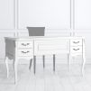 Кабинетный стол широкий S111L.2S-K00-S Silvery Rome 