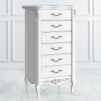 Комод высокий 6 ящиков S108-K00-S Silvery Rome 