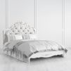 Кровать с мягким изголовьем 140*200 S414-K00-S-B07 Silvery Rome 