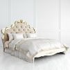 Кровать с мягким изголовьем 160*200 R416-K02-G-B01 Romantic Gold 