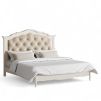 Кровать с мягким изголовьем 180*200 BA318-K07-B09 Баллеттэ RAL 9001 