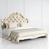 Кровать с мягким изголовьем 180*200 R418-K02-G-B01 Romantic Gold 