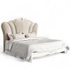 Кровать с мягким изголовьем 180*200 R618D-K02-G-B01 Романтик Голд 