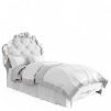 Кровать с мягким изголовьем 90*190 S409-K00-S-B07 Silvery Rome 