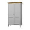 Шкаф для одежды Ольса-С 20 белый лак - антик 24 