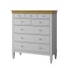 Комод Ольса-С 323 белый лак - антик 24 