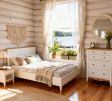 Кровать Пенни 160x200 белый воск/антик 24 
