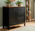 Комод 113 для прихожей Пенни (Блэк / Антик 24) 
