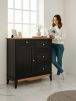 Комод 113 для прихожей Пенни (Блэк / Антик 24) 