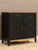 Комод 113 для прихожей Пенни (Блэк / Антик 24) 