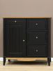 Комод 113 для прихожей Пенни (Блэк / Антик 24) 