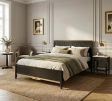 Кровать Пенни 160x200 блэк/антик 24 