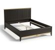 Кровать Пенни 160x200 блэк/антик 24 