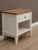 Тумба Пенни прикроватная NN белый воск/антик 24 