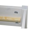 Кровать Пенни 160x200 белый воск/антик 24 