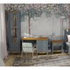 Стол Пенни письменный NN 120 серый 7046/антик 24 
