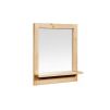 Зеркало Прованс с полкой среднее KNM7 