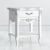 Прикроватная тумба 1 ящик S149-K00-S Silvery Rome 