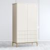 Шкаф 2 двери Pr019C1T-gold Primo gold 